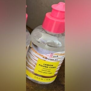 Pink Zebra Lemon Cake Scented Oil with Pink Cap